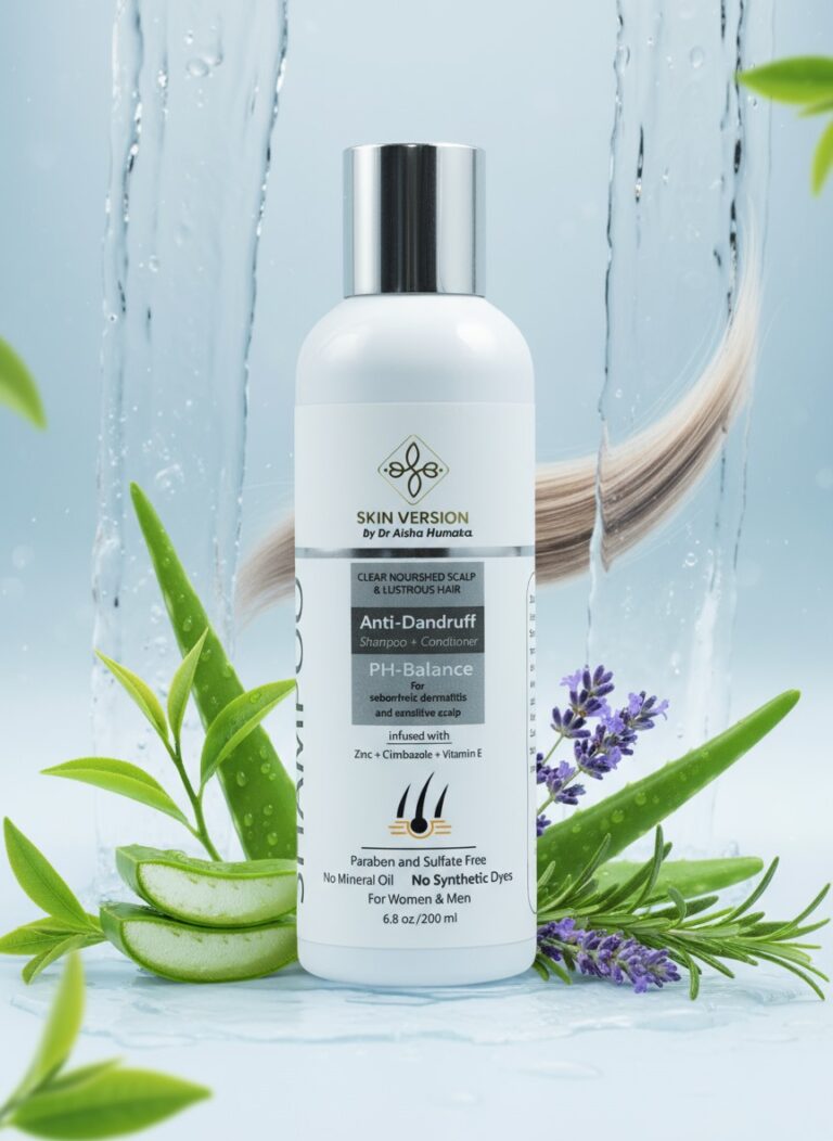 Skin Version Clear Nourished Scalp & Lustrous Hair pH-balanced shampoo