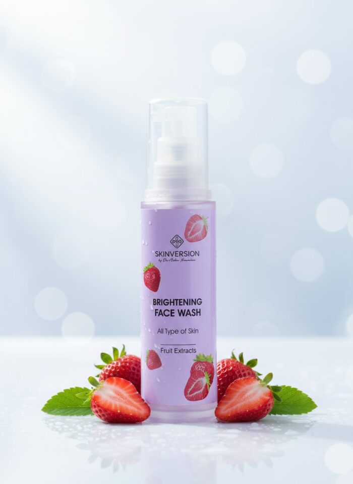 Skin Version Brightening Face Wash daily cleanser for radiant glow