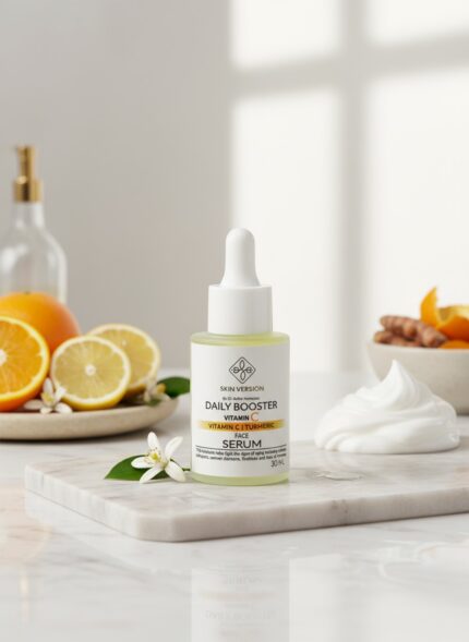 Skin Version Daily Vitamin C Serum with antioxidant protection for radiant skin