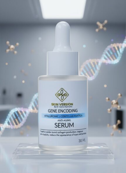 SkinVersion Gene Encoding Anti-Aging Serum with Hyaluronic & Centella Asiatica