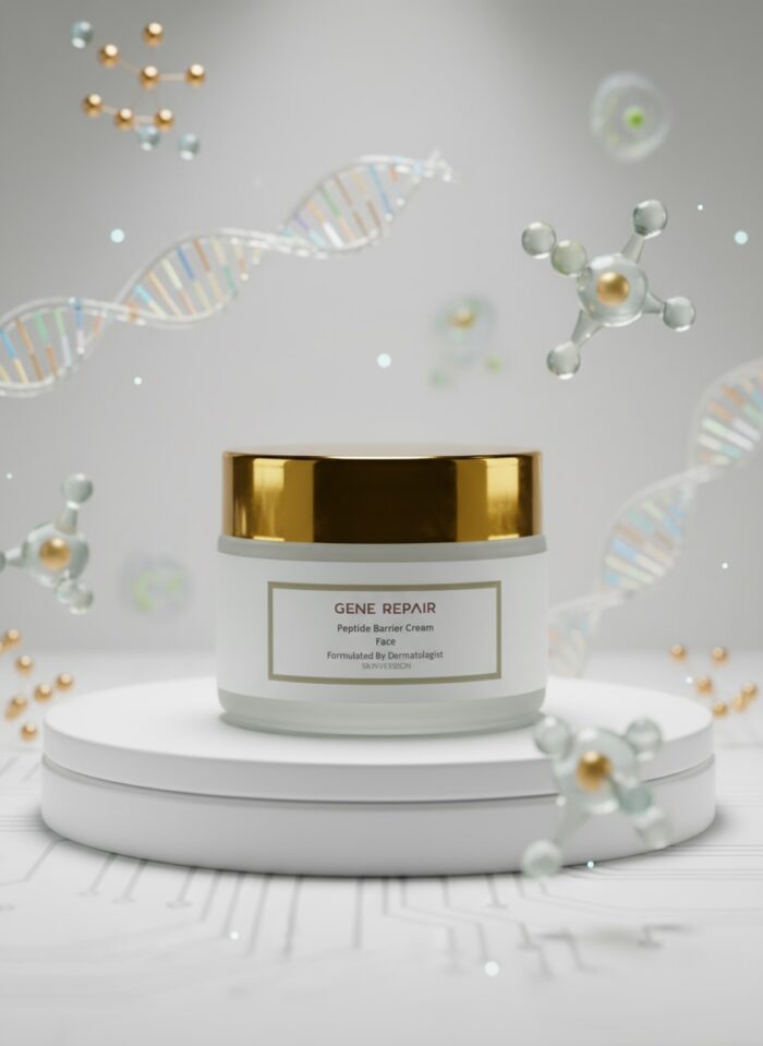Texture of Gene Repair Peptide Barrier Cream with smooth, rich formula