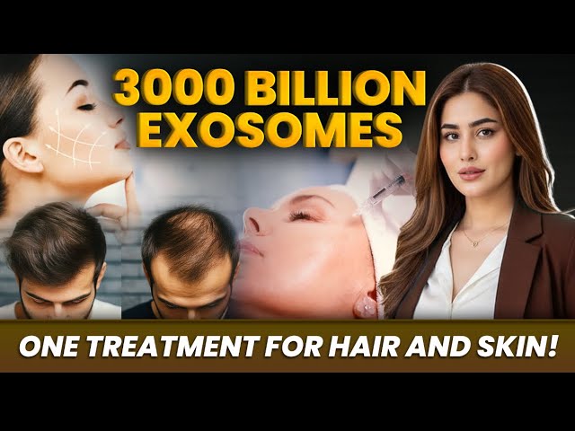 Meta Cell Technology (MCT) hair regrowth treatment at SkinVersion Karachi by Dr. Aisha Humaira — non-surgical and natural exosome therapy.